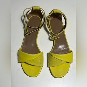 Hermes Bright Yellow Sandals